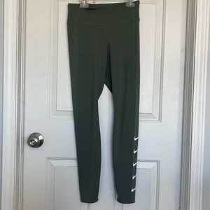 Nike Olive dri-fit legging
